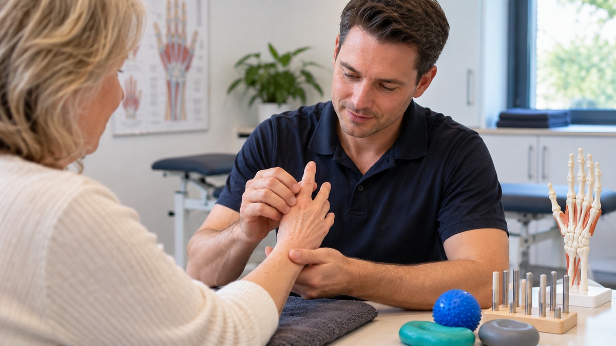 Handtherapie bij Verdipark Fysiotherapie in Almelo