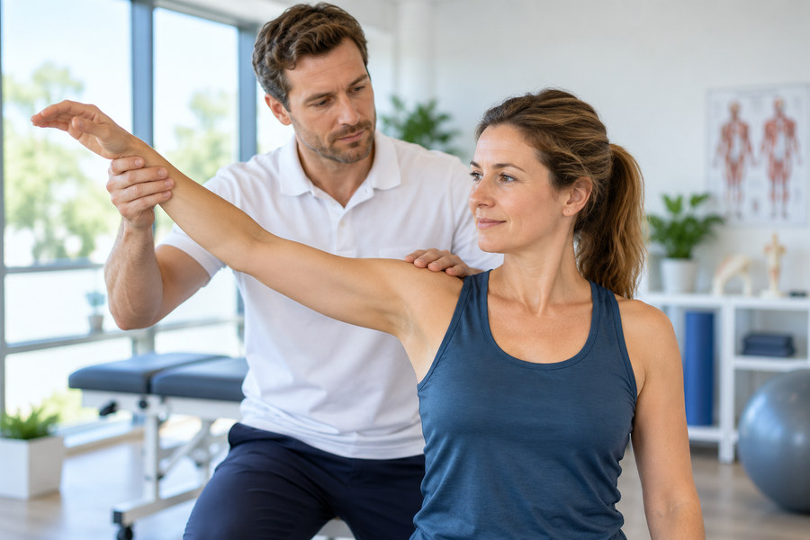 Schouderfysiotherapie en schouderrevalidatie bij Verdipark Fysiotherapie in Almelo