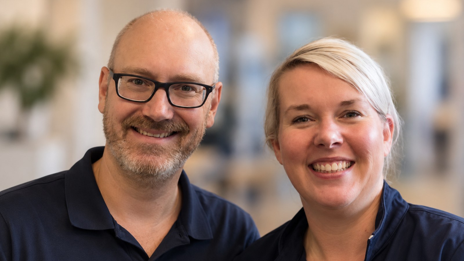 Ydo van Oostende en Romina Faber van Fysiotherapiepraktijk Verdipark in Almelo